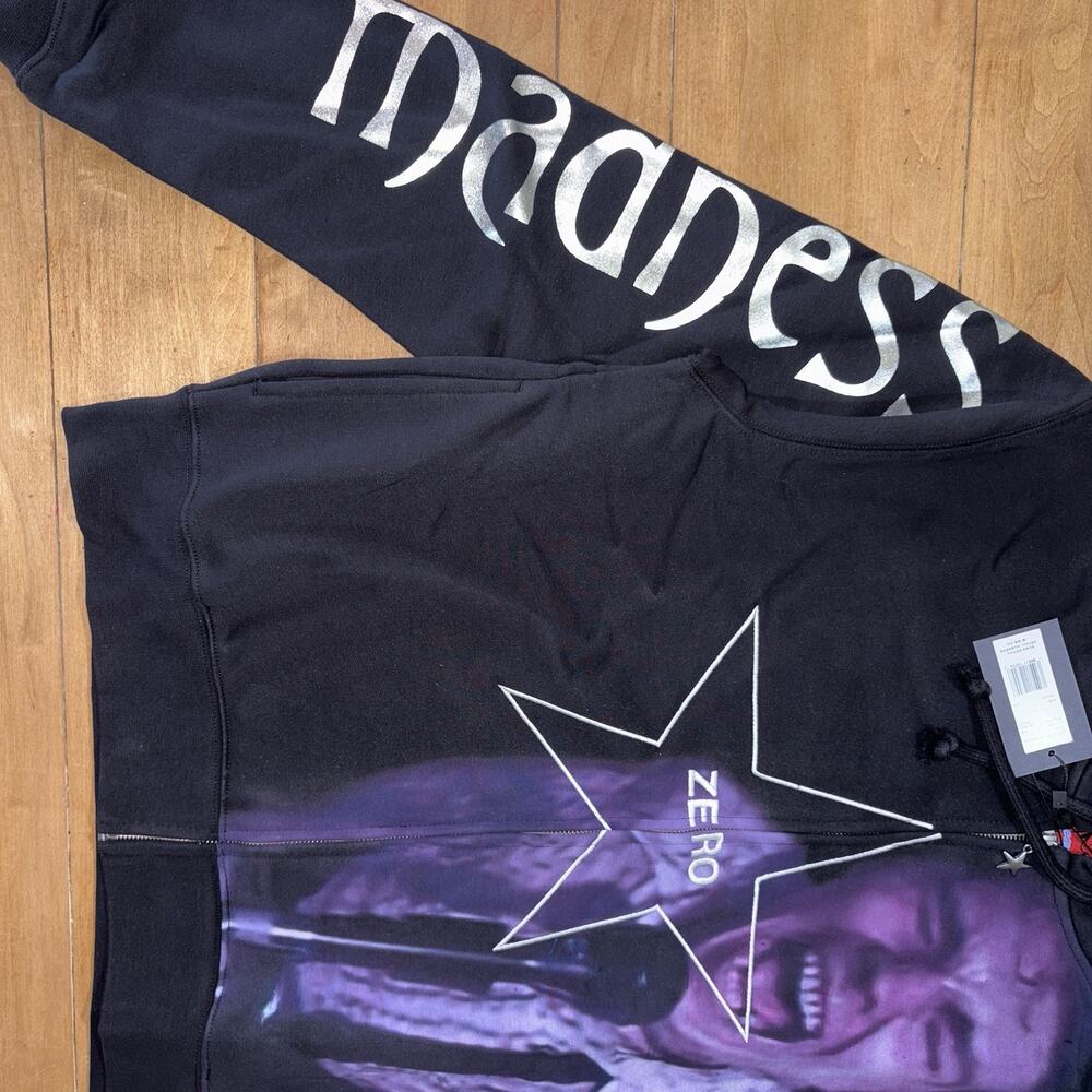 Heaven by Marc Jacobs Collab The Smashing Pumpkins "Zero" zip-up hoodie NWT SZ L - Picture 10 of 11